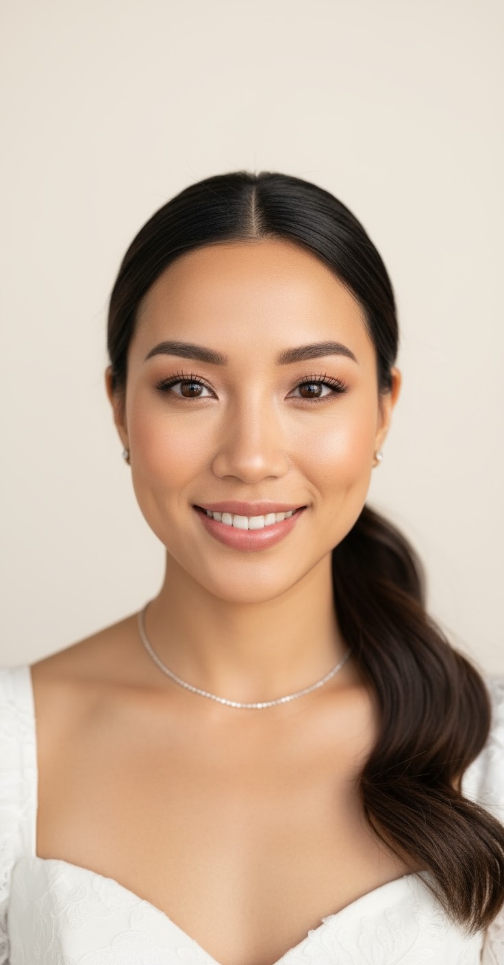 After Ponytail Bride